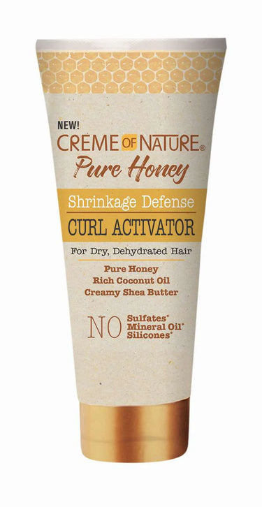 Creme of Nature Pure Honey Shrinkage Defense Curl Activator 10.5 Oz - ANNS BEAUTY SUPPLY